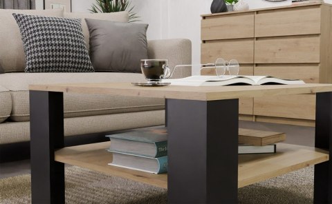 Stolik kawowy kwadrat STOL-834-ART-CZERN