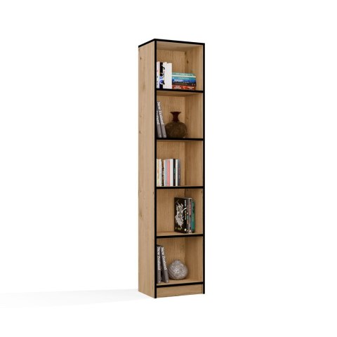 Regał na książki 40 cm szerokości RE-1401-ART-OB-CZERN