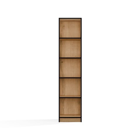 Regał na książki 40 cm szerokości RE-1401-ART-OB-CZERN