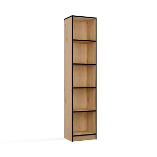 Regał na książki 40 cm szerokości RE-1401-ART-OB-CZERN