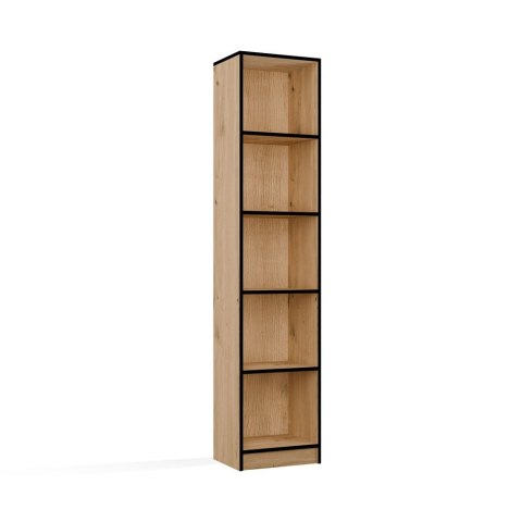 Regał na książki 40 cm szerokości RE-1401-ART-OB-CZERN