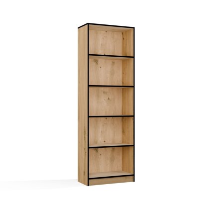 Regał na książki szerokość 60 cm RE-1403-ART-OB-CZERN