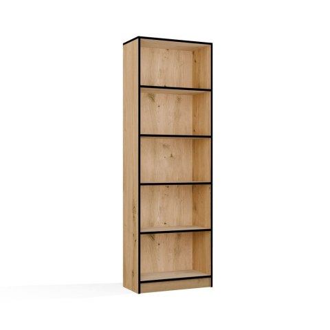 Regał na książki szerokość 60 cm RE-1403-ART-OB-CZERN