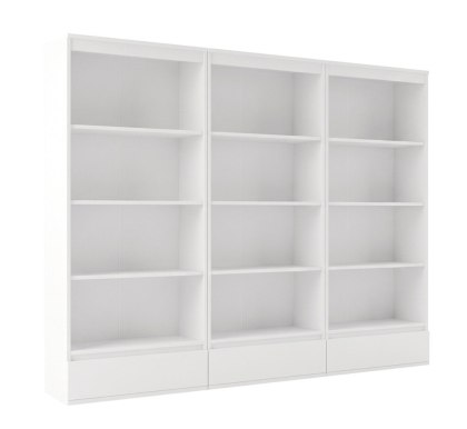 Domowa biblioteczka RE-1446-3X-BIEL-MAT