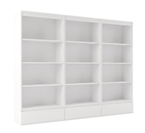 Domowa biblioteczka RE-1446-3X-BIEL-MAT