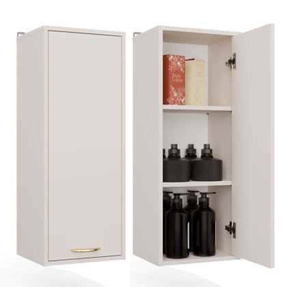 Szafka łazienkowa wisząca 35 cm LAZ-1333-KASZ