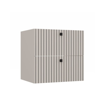 Szafka pod umywalkę ryflowana LAZ-1325-KASZ-60CM