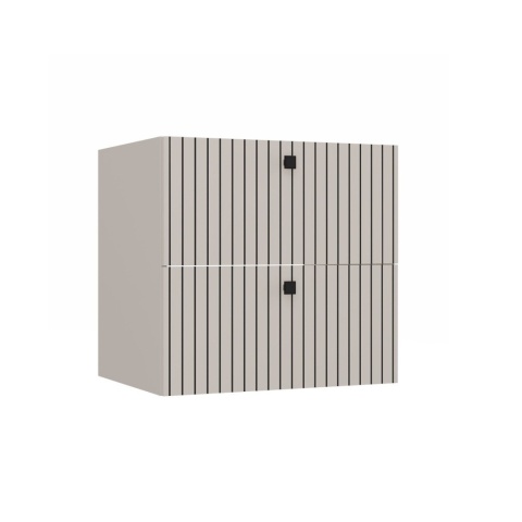 Szafka pod umywalkę ryflowana LAZ-1325-KASZ-60CM