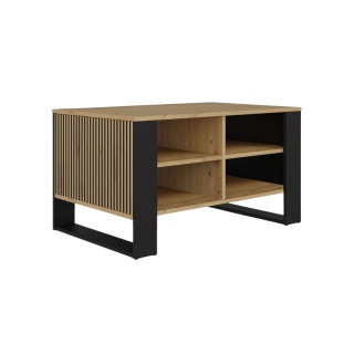 Stolik kawowy lamele STOL-830-ART-CZERN-LAM