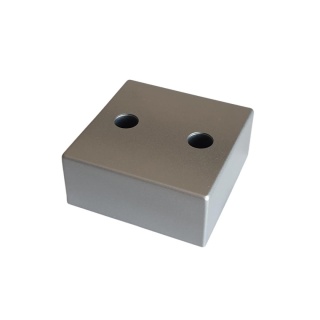 Stopka Meblowa Kwadratowa 25x60x60mm Srebrna