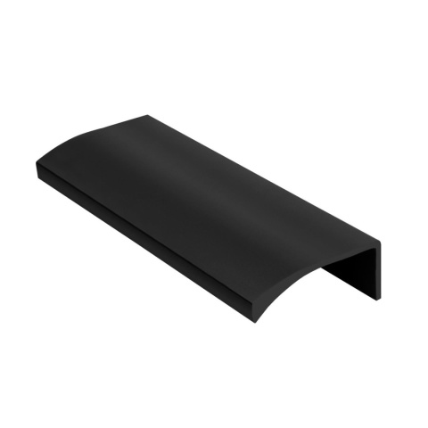 Uchwyt Meblowy Krawędziowy Długość 130mm Rozstaw 96mm Czerń Mat
