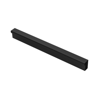 Uchwyt Meblowy L Długość 160mm Rozstaw 128mm Czerń Mat