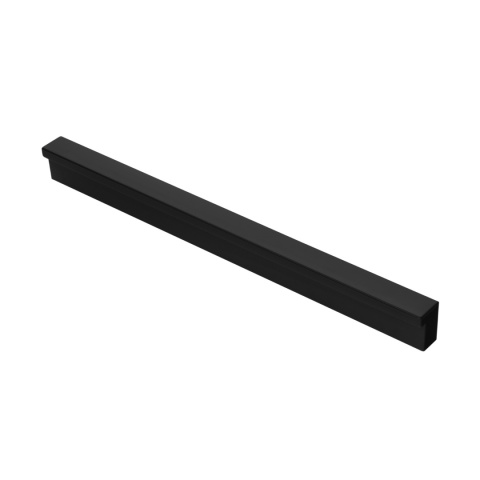 Uchwyt Meblowy L Długość 190mm Rozstaw 160mm Czerń Mat
