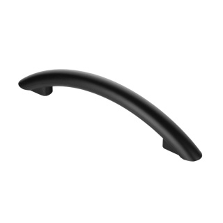 Uchwyt Meblowy Łuk Długość 140mm Rozstaw 96mm Czerń Mat