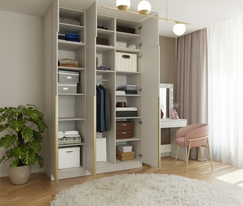 Wysoka szafa z nadstawką SZAF-1020-NADST-KASZ-ZU-150CM