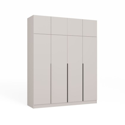 Wysoka szafka do przedpokoju z nadstawką SZAF-1020-NADST-KASZ-CU-200CM