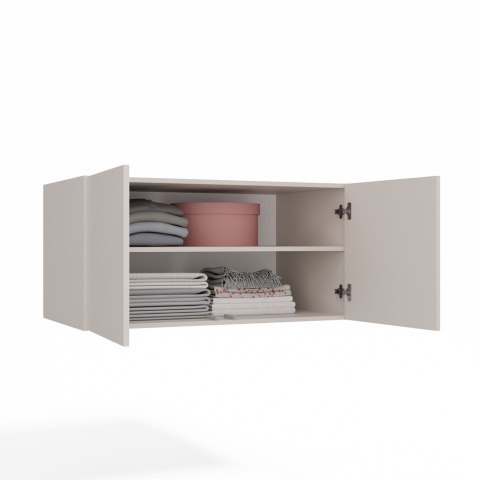 Wysoka szafka do przedpokoju z nadstawką SZAF-1020-NADST-KASZ-CU-200CM