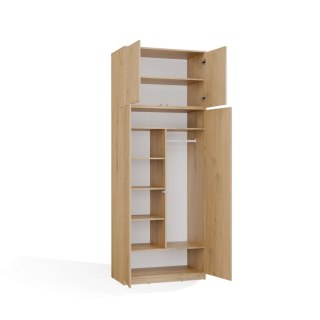 Szafa 90 cm z nadstawką SZAF-1002-NADST-ART