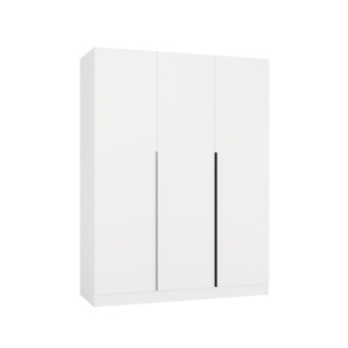 Biała szafa na ubrania SZAF-1020-BIEL-MAT-CU-150CM