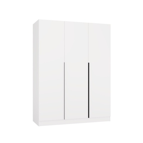 Biała szafa na ubrania SZAF-1020-BIEL-MAT-CU-150CM