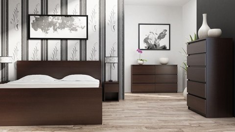 Komoda szafka 4 szuflady kolor wenge Komoda szafka 4 szuflady kolor wenge
