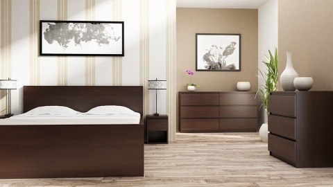 Komoda szafka 4 szuflady kolor wenge Komoda szafka 4 szuflady kolor wenge