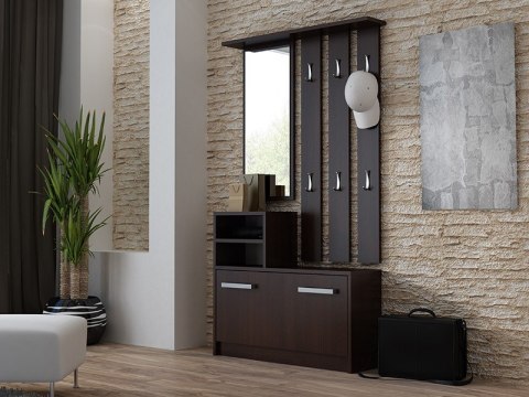 Garderoba na buty i kurtki wenge GAR-101-WEN Garderoba na buty i kurtki wenge GAR-101-WEN
