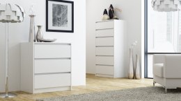KOMODA DO SALONU SZAFKA 3 SZUFLADY KARO K3 BIEL