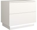 szafka nocna podświetlana biały mat SN-306-BIEL-MAT+LED