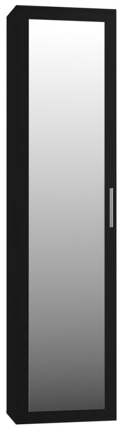 Czarna szafa z lustrem SZAF-1003-CZERN-MAT