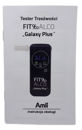 Alkomat FitAlco Galaxy Plus + 1 Rok Kalibracji + Etui + Ustniki