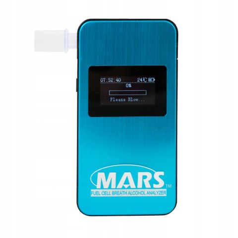 Alkomat Mars Elite Bluetooth Akumulator + Aplikacja + Etui + Ustniki +Gratis