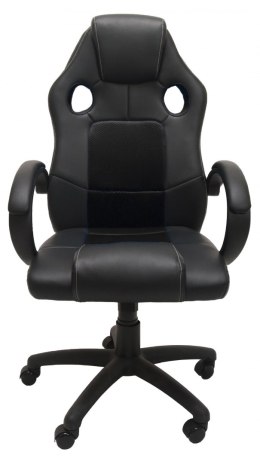 Fotel gamingowy czarny FOT-407-CZERN
