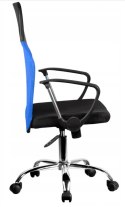 Fotel biurowy niebieski FOT-403-NIEB