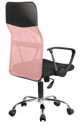 Fotel do biurka różowy FOT-403-ROZ