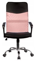Fotel do biurka różowy FOT-403-ROZ