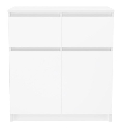KOMODA SZAFKA DO SALONU MALAGA 2D2S 70CM BIAŁY MAT KOMODA SZAFKA DO SALONU MALAGA 2D2S 70CM BIAŁY MAT