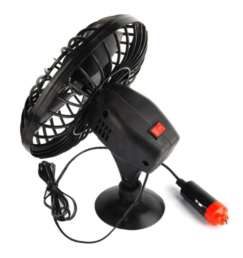 WENTYLATOR SAMOCHODOWY 12V WIATRAK POD ZAPALNICZKĘ WENTYLATOR SAMOCHODOWY 12V WIATRAK POD ZAPALNICZKĘ