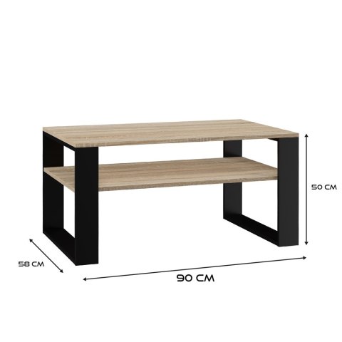 Stolik do sofy STOL-803-SON-CZERN Stolik do sofy STOL-803-SON-CZERN