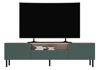 Szafka rtv zielona - artisan 160cm RTV-507-ART-ZIEL