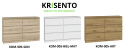 KOMODA MALWA M6 120 400 - DĄB SONOMA KOMODA MALWA M6 120 400 - DĄB SONOMA
